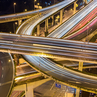 autopista noche